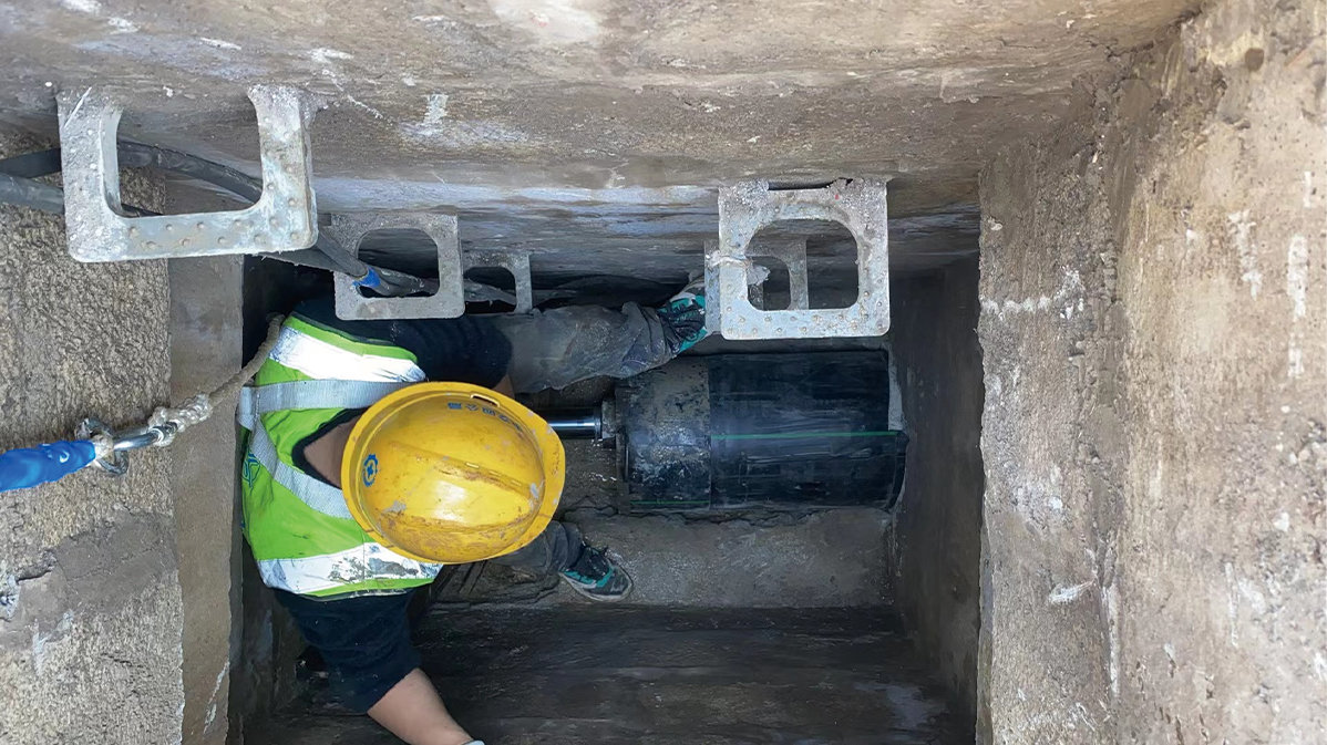 高昌HDPE短管内衬法